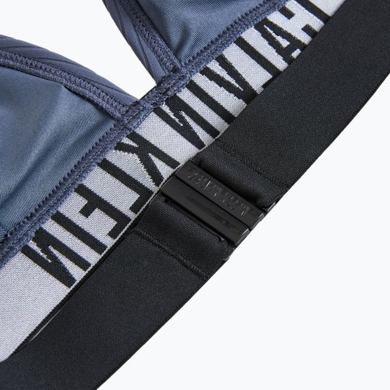 Vrchný diel plaviek Calvin Klein KW0KW02750 Intense Power Rib Triangle-RP grisaille 3