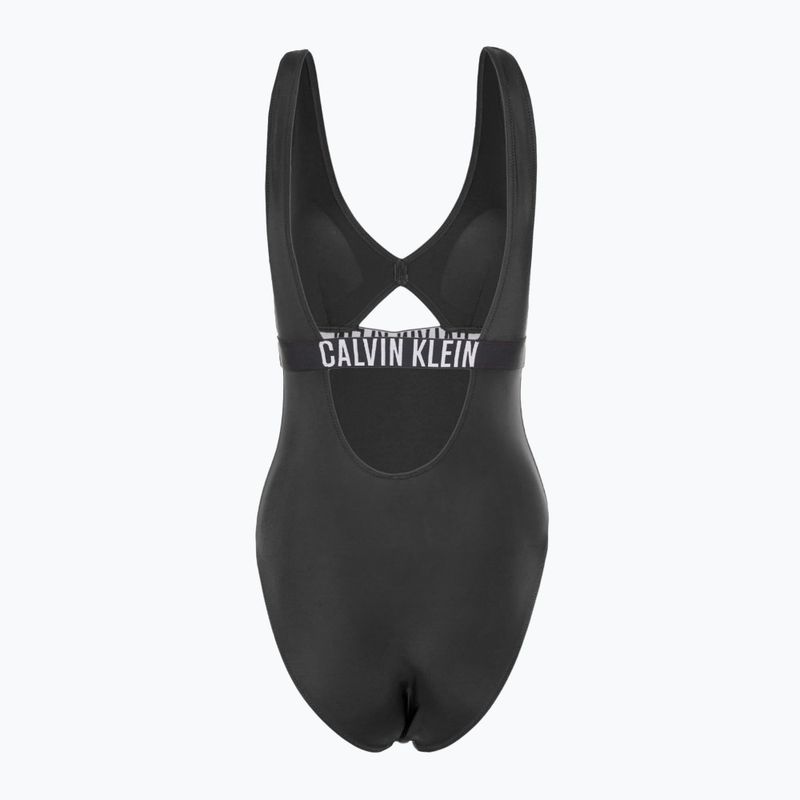 Dámske plavky  Calvin Klein KW0KW02746 Intense Power One Piece Fashion Fit pvh black 2