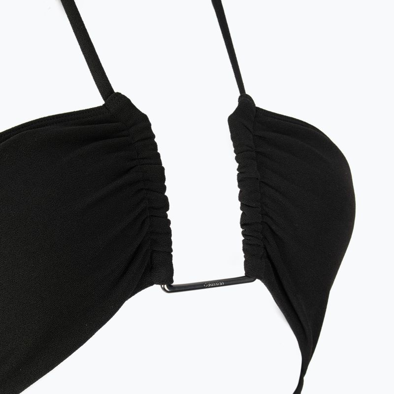 Dámske jednodielne plavky Calvin Klein KW0KW02813 Ck Wire Plunge One Piece-RP pvh black 3