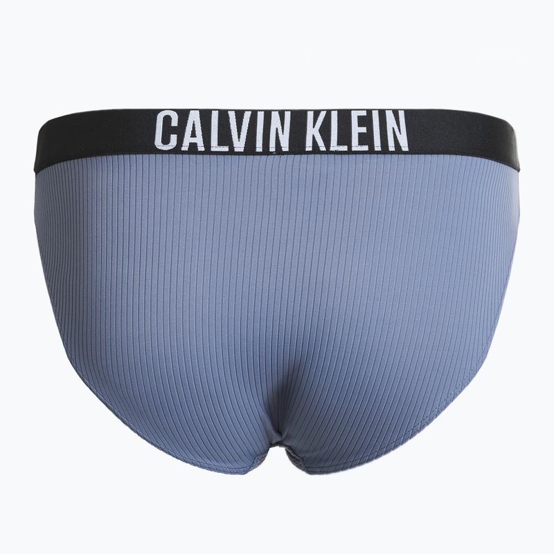 Spodný diel plaviek Calvin Klein KW0KW02752 Intense Power Rib Bikini grisaille 2