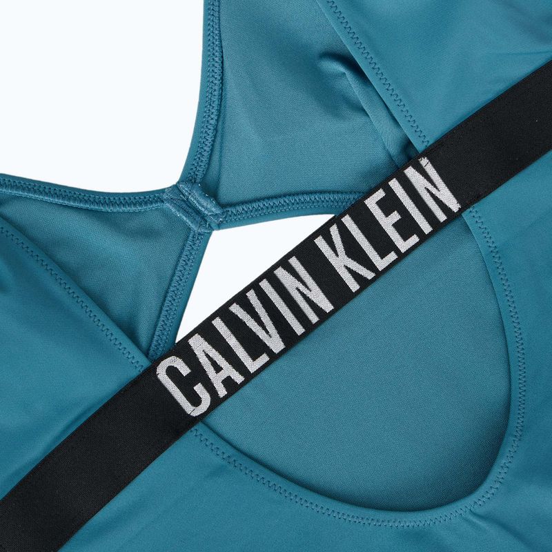 Dámske plavky  Calvin Klein KW0KW02746 Intense Power One Piece Fashion Fit storm blue 4
