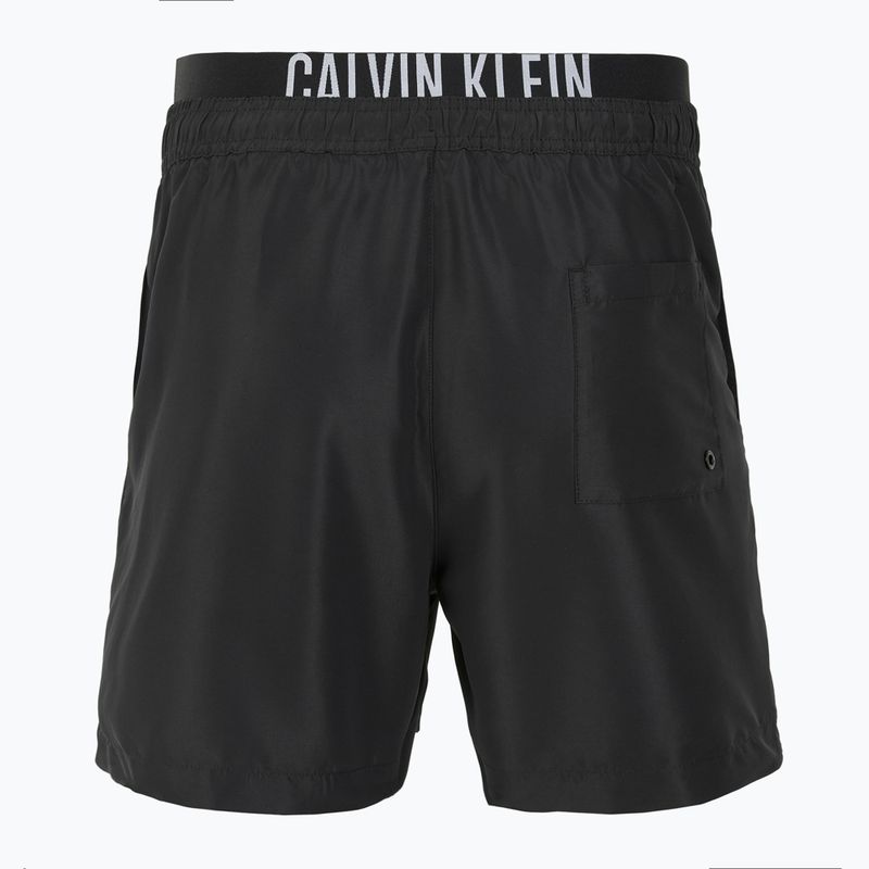 Pánske plavecké šortky Calvin Klein KM0KM01093 Intense Power Medium Double WB pvh black 2