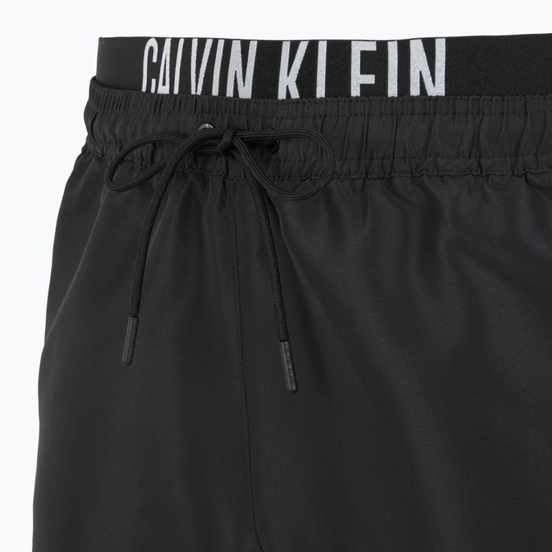 Pánske plavecké šortky Calvin Klein KM0KM01093 Intense Power Medium Double WB pvh black 3
