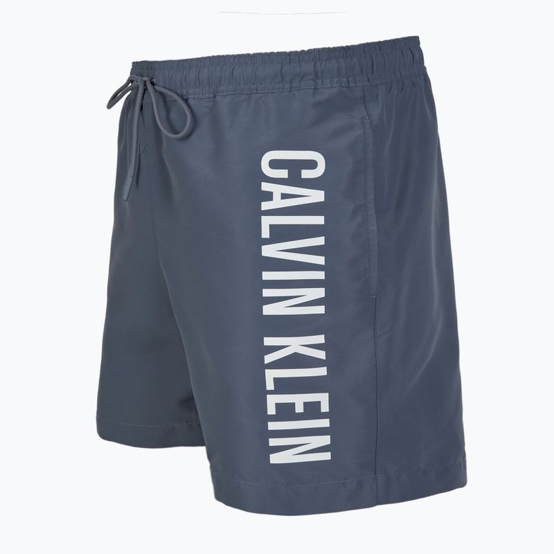 Pánske plavecké šortky Calvin Klein KM0KM01092 Intense Power Medium Drawstring grisaille 3