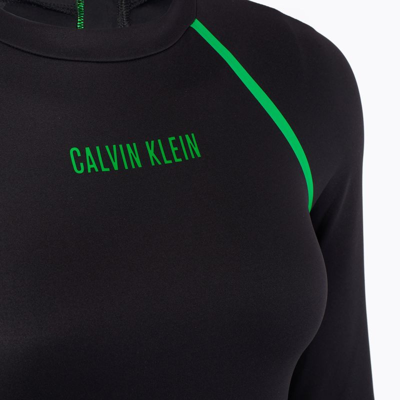 Dámske jednodielne plavky Calvin Klein KW0KW02790 Intense Power Move Rashguard One Piece pvh black 3