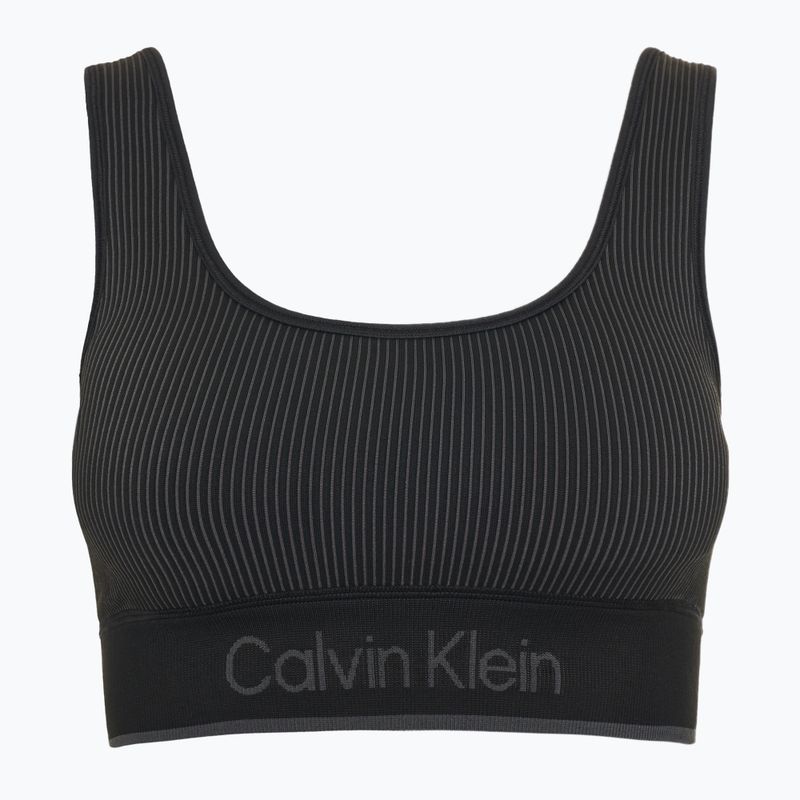 Calvin Klein tréningová podprsenka 00GWS4K220 Seamless Medium Support čierna