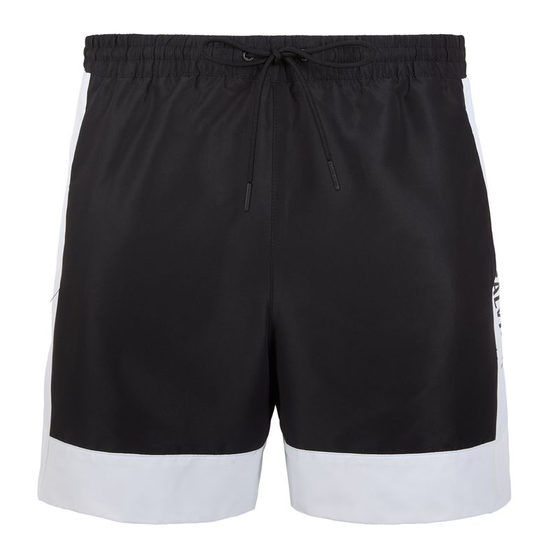 Pánske plavecké šortky Calvin Klein KM0KM01095 Intense Power Medium Drawstring Fashion brilliant white