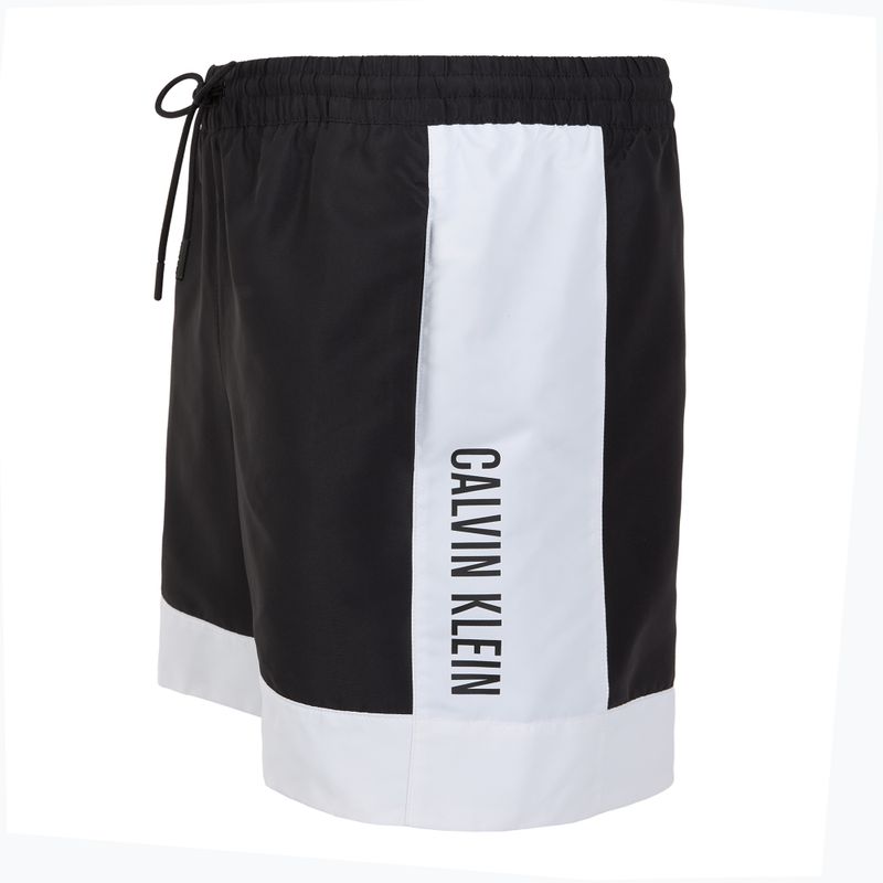 Pánske plavecké šortky Calvin Klein KM0KM01095 Intense Power Medium Drawstring Fashion brilliant white 3