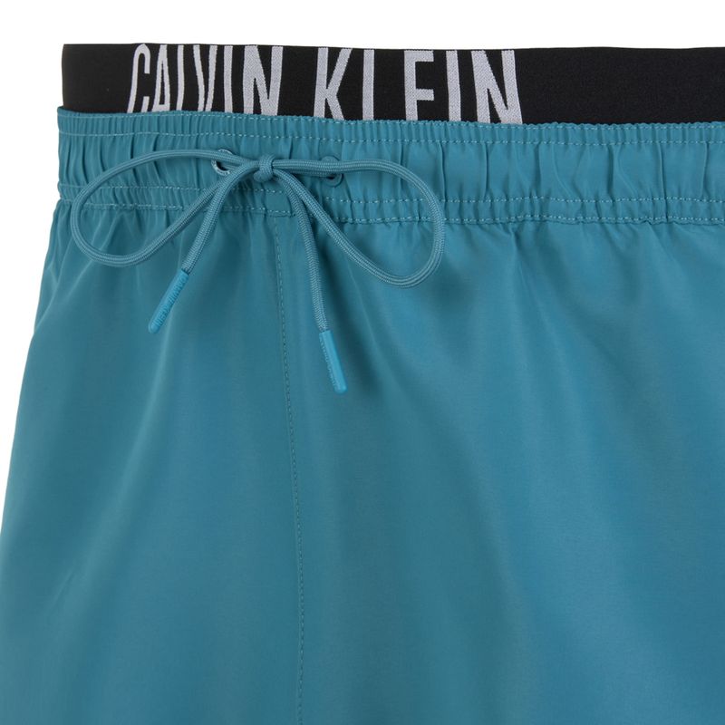 Pánske plavecké šortky Calvin Klein KM0KM01093 Intense Power Medium Double WB storm blue 3
