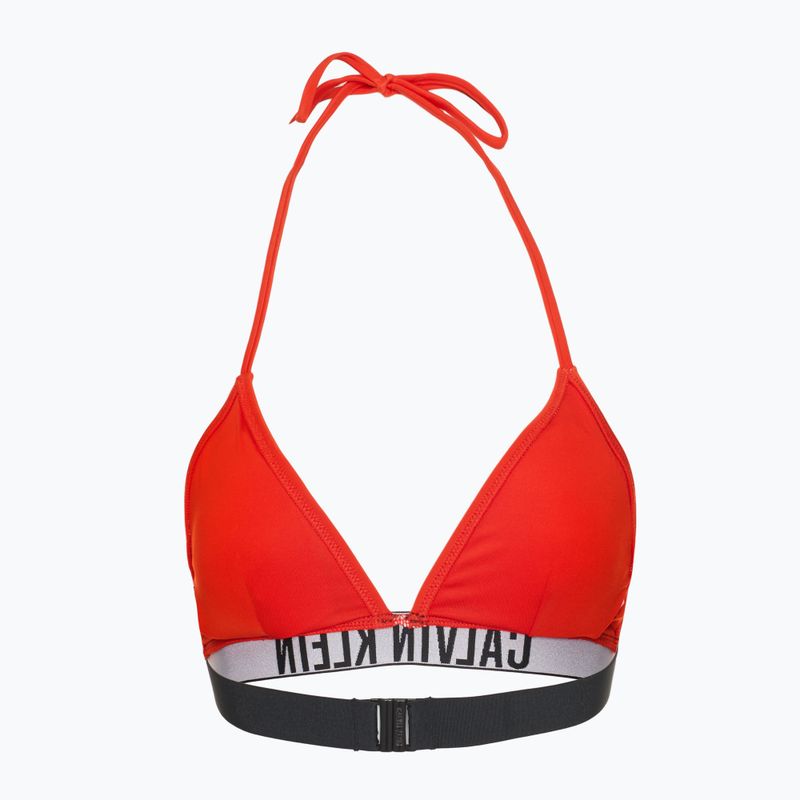 Vrchný diel plaviek Calvin Klein KW0KW02854 Intense Power Triangle-RP flamingo chili 2