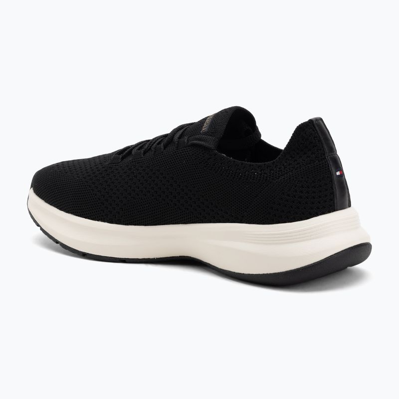 Dámske topánky Tommy Hilfiger Knit Runner black 3