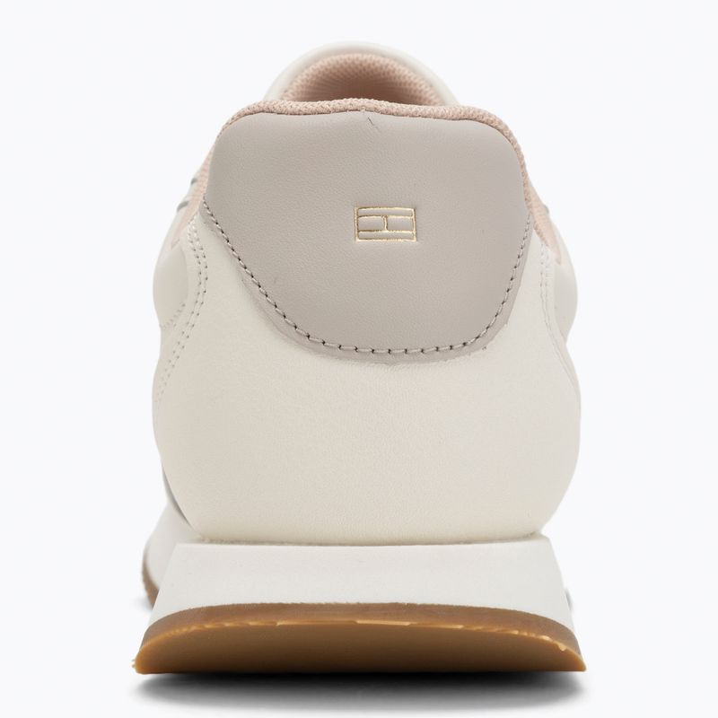 Dámske topánky Tommy Hilfiger Leather Runner ivory petal/newsprin 6