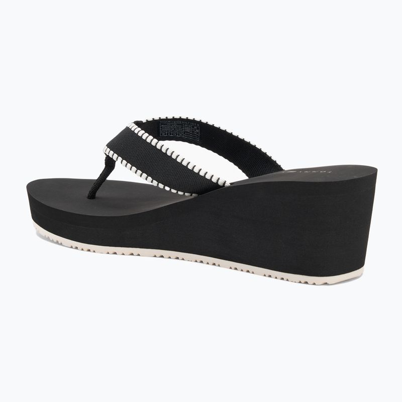 Dámske žabky Tommy Hilfiger Wedge Beach Sandal black 3