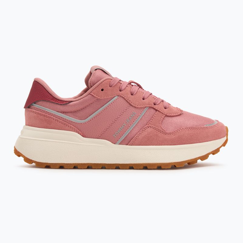 Dámske topánky Tommy Jeans Cleated Runner tahiti berry 2