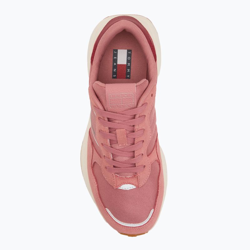 Dámske topánky Tommy Jeans Cleated Runner tahiti berry 5