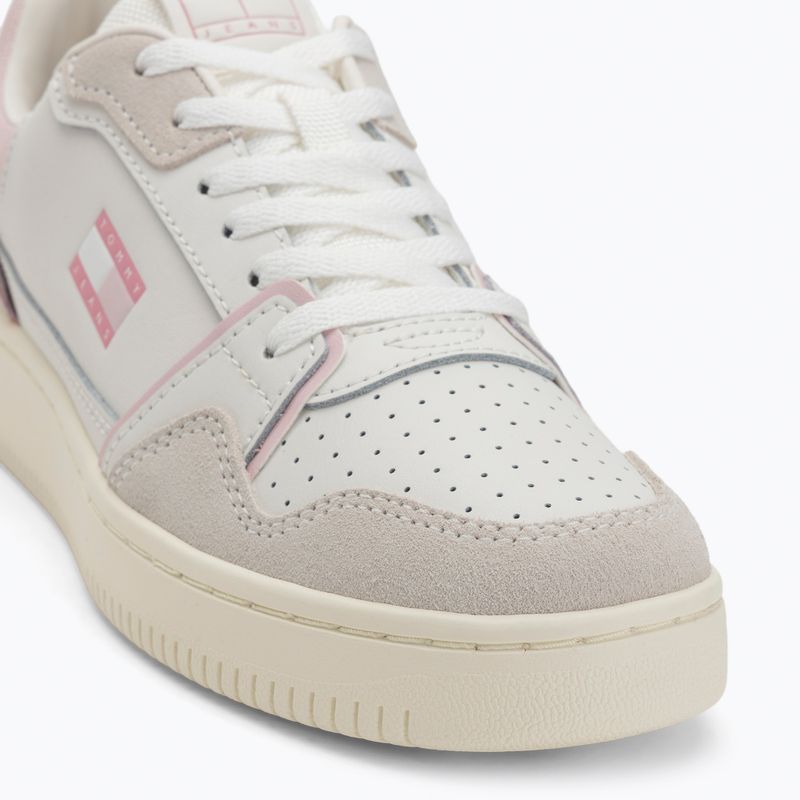 Dámske topánky Tommy Jeans Retro Basket ecru/misty pink 7