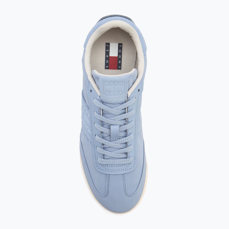 Dámske topánky Tommy Jeans Low Profile Runner blue chime 5