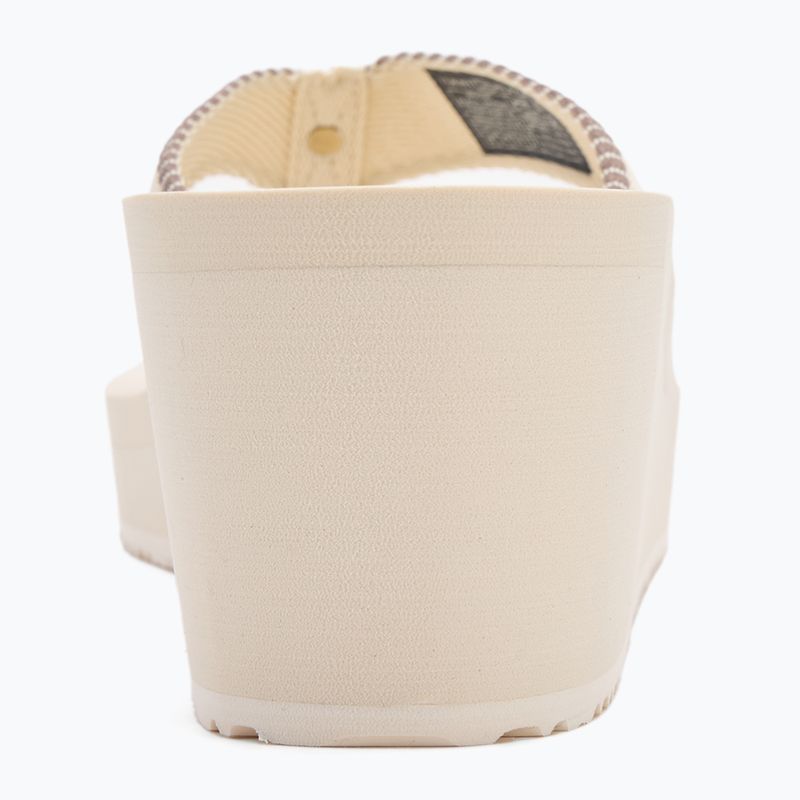 Dámske žabky Tommy Hilfiger Wedge Beach Sandal muslin 6