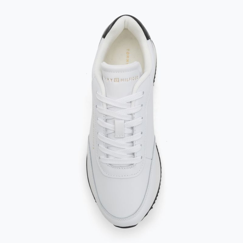 Dámske topánky Tommy Hilfiger Chic Fashion Runner white/black 5