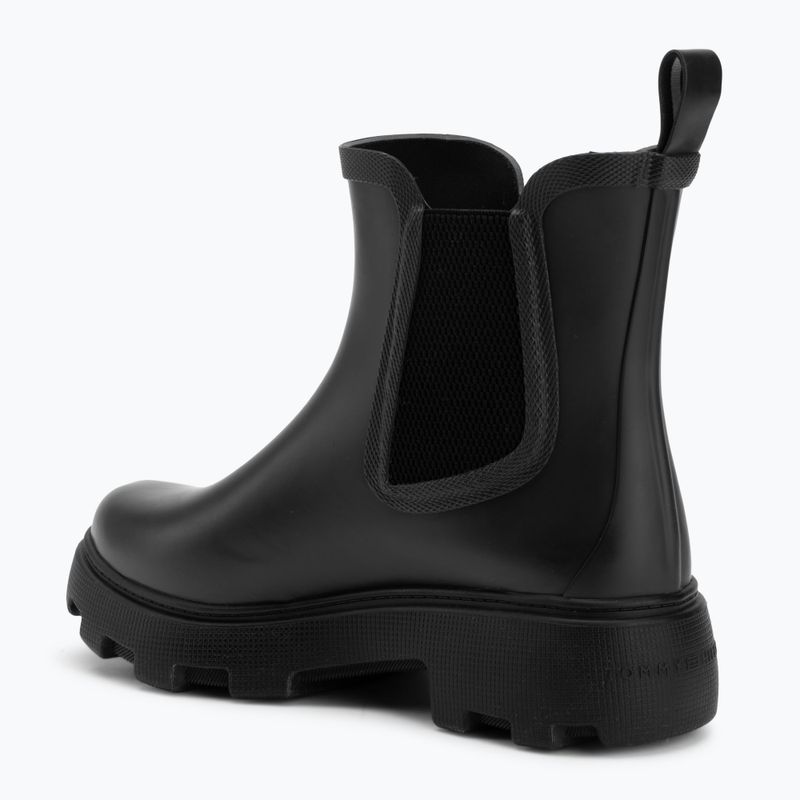 Dámske gumáky Tommy Hilfiger Rubber Flag Cleated space blue 3