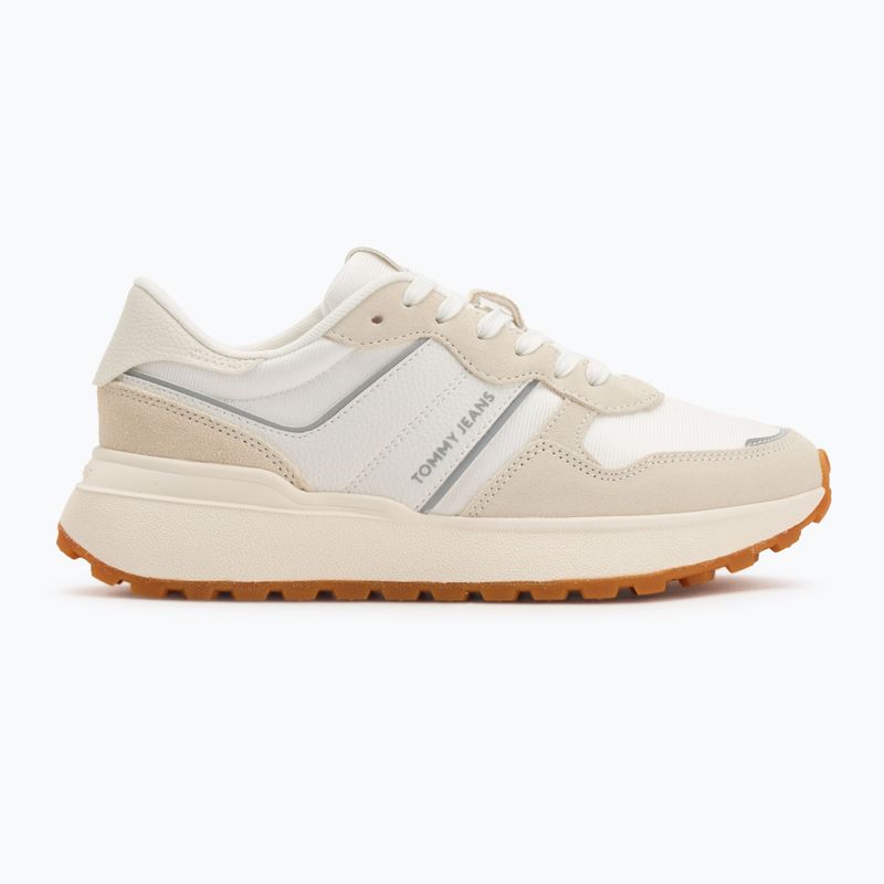 Dámske topánky Tommy Jeans Cleated Runner ecru 2