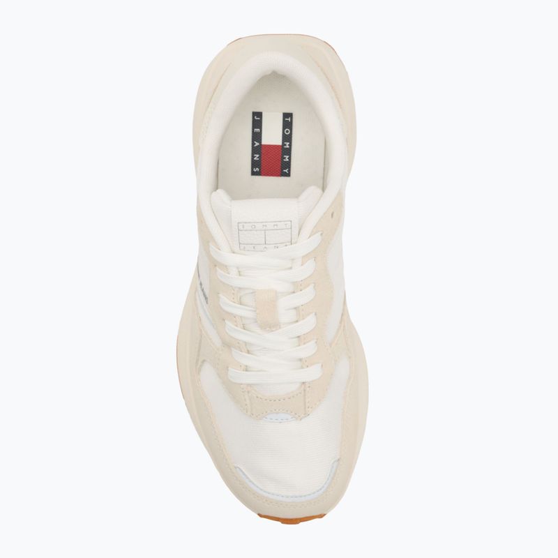 Dámske topánky Tommy Jeans Cleated Runner ecru 5