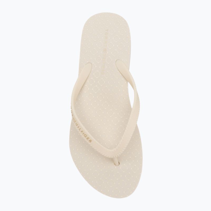 Dámske žabky Tommy Hilfiger Strap Beach Sandal ivory petal 5