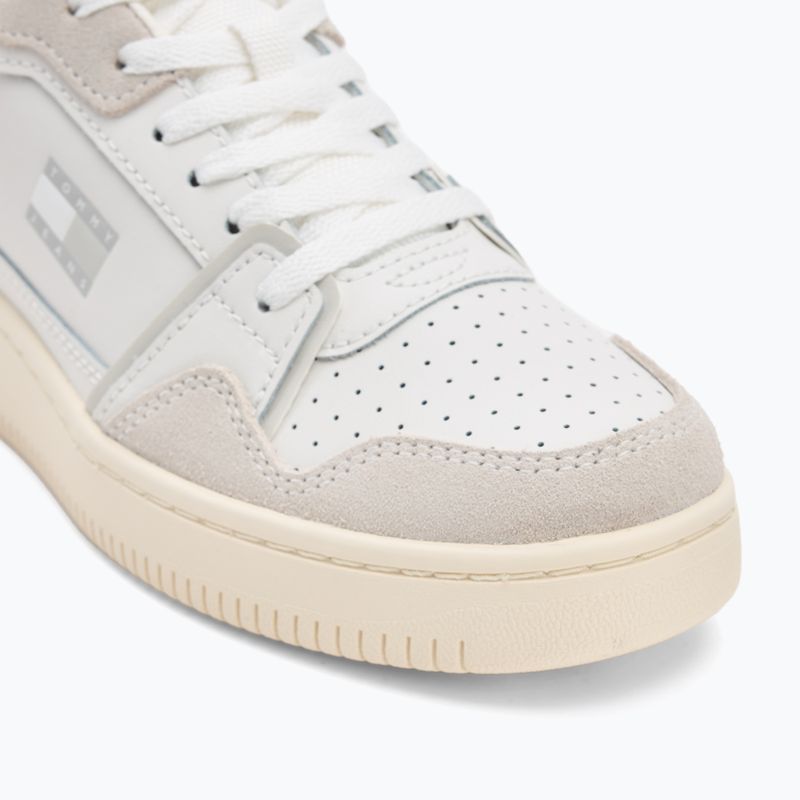 Dámske topánky Tommy Jeans Retro Basket ecru/stratus grey 7