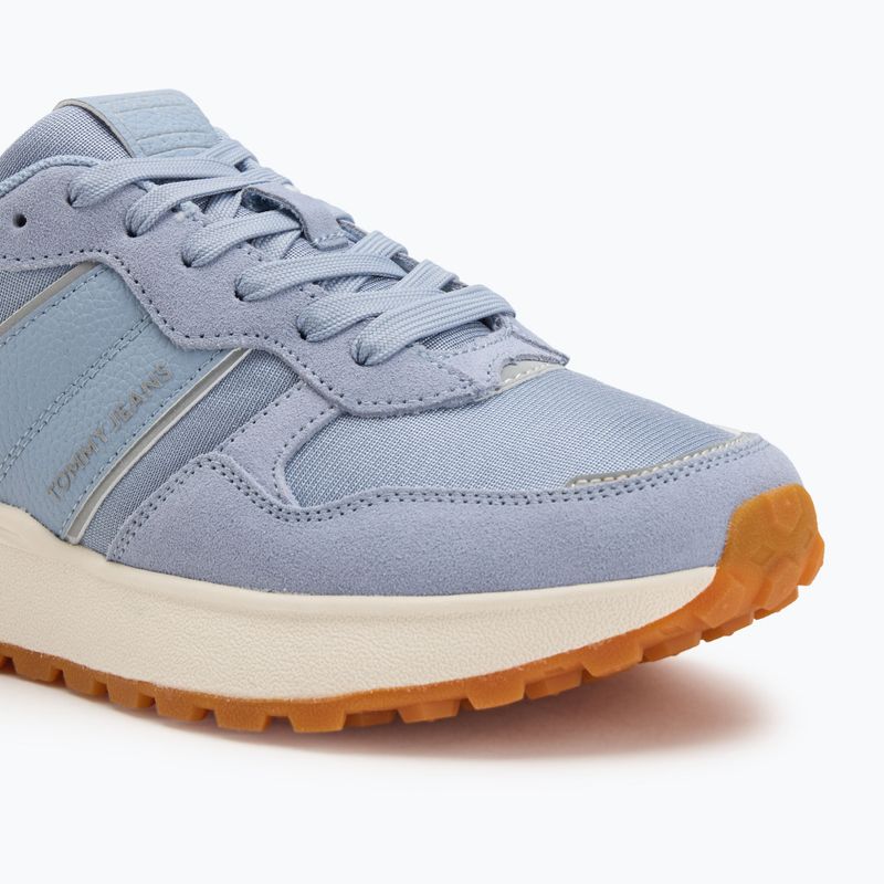 Dámske topánky Tommy Jeans Cleated Runner blue chime 7
