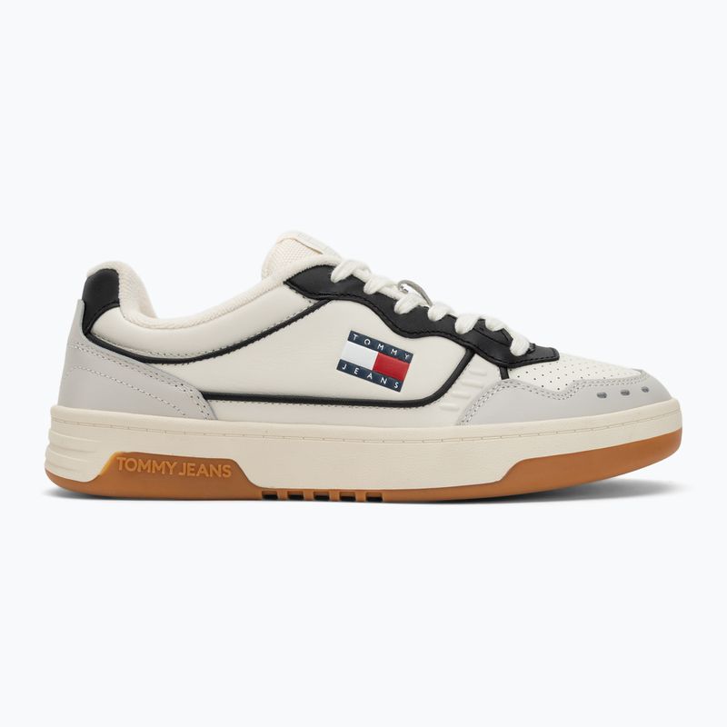 Pánske topánky Tommy Jeans Cupsole Elevated Leather ivory 2