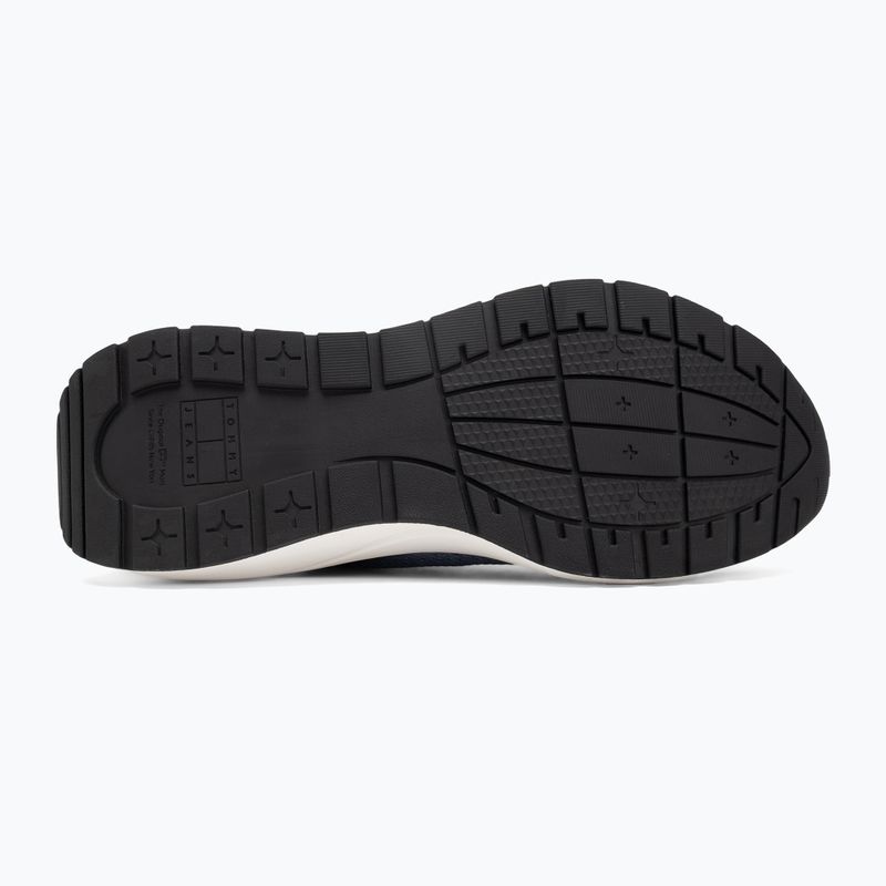 Pánske topánky Tommy Jeans Runner Knitted blue moment 4