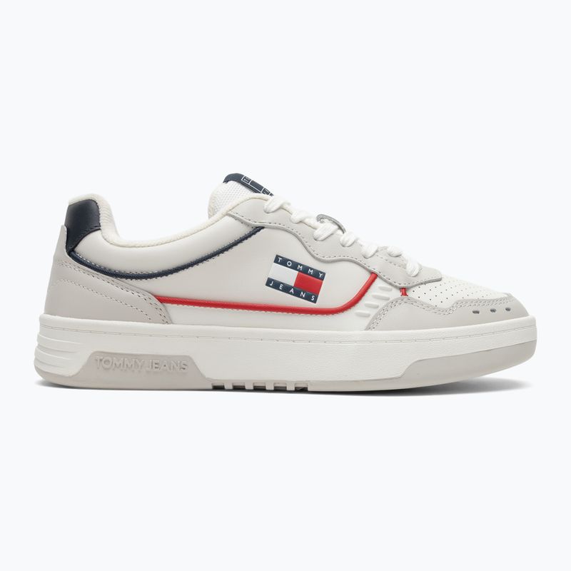 Pánske topánky Tommy Jeans Cupsole Elevated Leather red/white/black 2