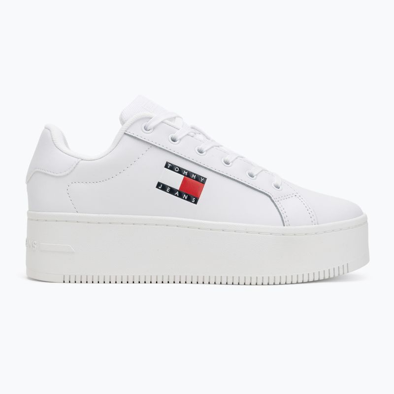 Dámske topánky Tommy Jeans Flatform white 2