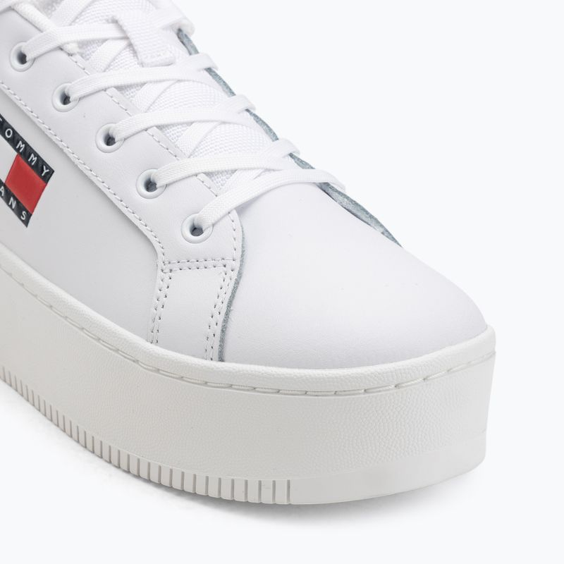 Dámske topánky Tommy Jeans Flatform white 7