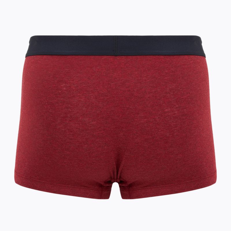 Boxerky Tommy Hilfiger UM0UM03180 Trunk 3 páry deep burgundy/purple navy/deep rouge heather 2