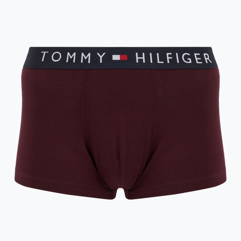 Boxerky Tommy Hilfiger UM0UM03180 Trunk 3 páry deep burgundy/purple navy/deep rouge heather 4