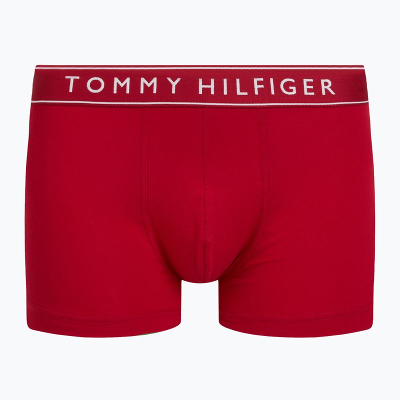 Pánske boxerky Tommy Hilfiger UM0UM03679 5 par white/mid red/desert sky/mid heather/black 6