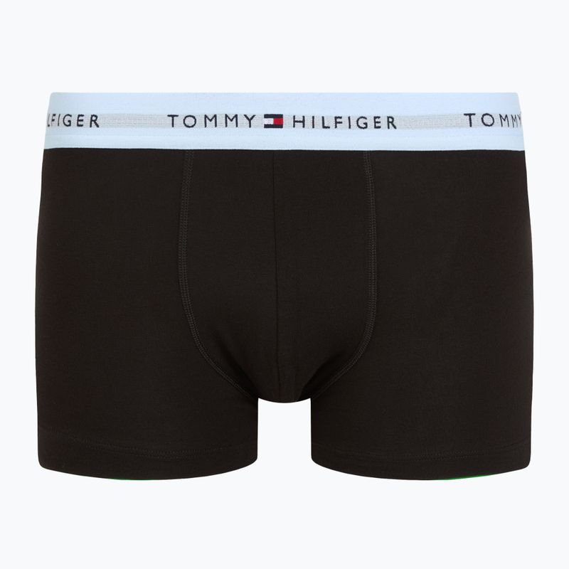 Pánske boxerky Tommy Hilfiger Repeat Logo Trunks 7 par breezy blue/premium green/premium red/black 2