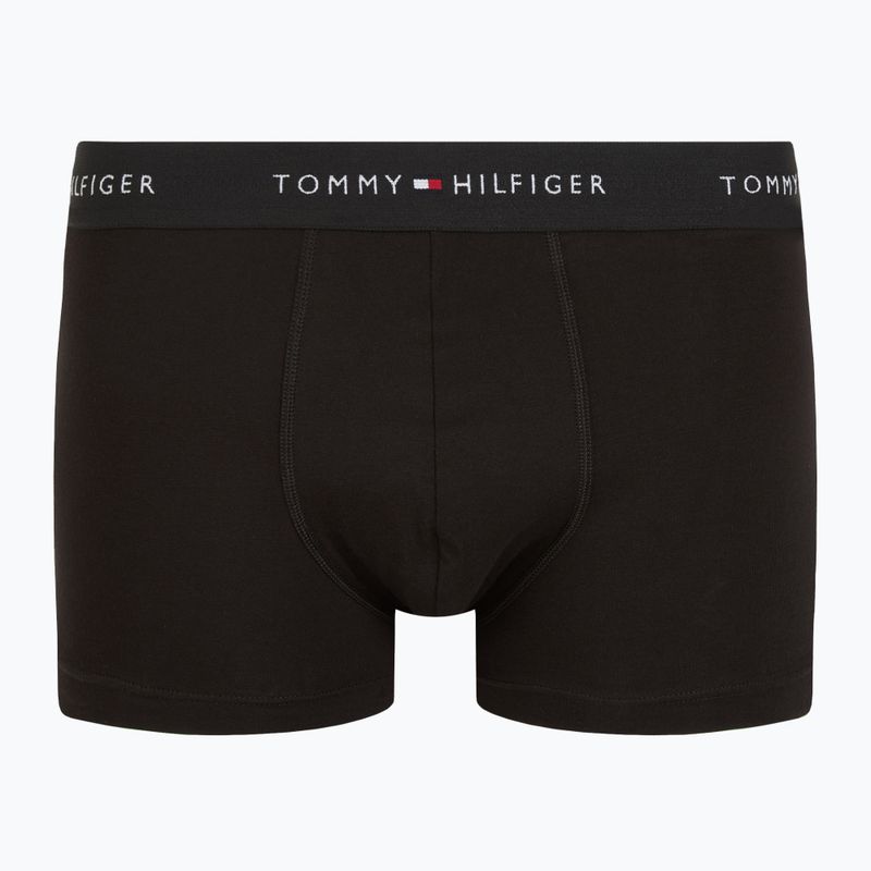 Pánske boxerky Tommy Hilfiger Repeat Logo Trunks 7 par breezy blue/premium green/premium red/black 7