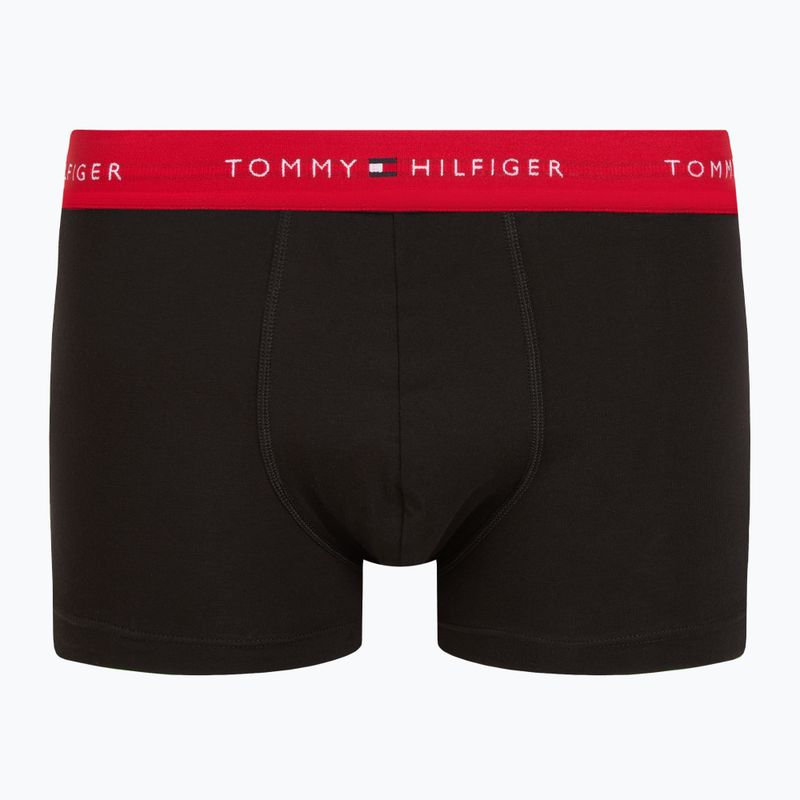 Pánske boxerky Tommy Hilfiger Repeat Logo Trunks 7 par breezy blue/premium green/premium red/black 9