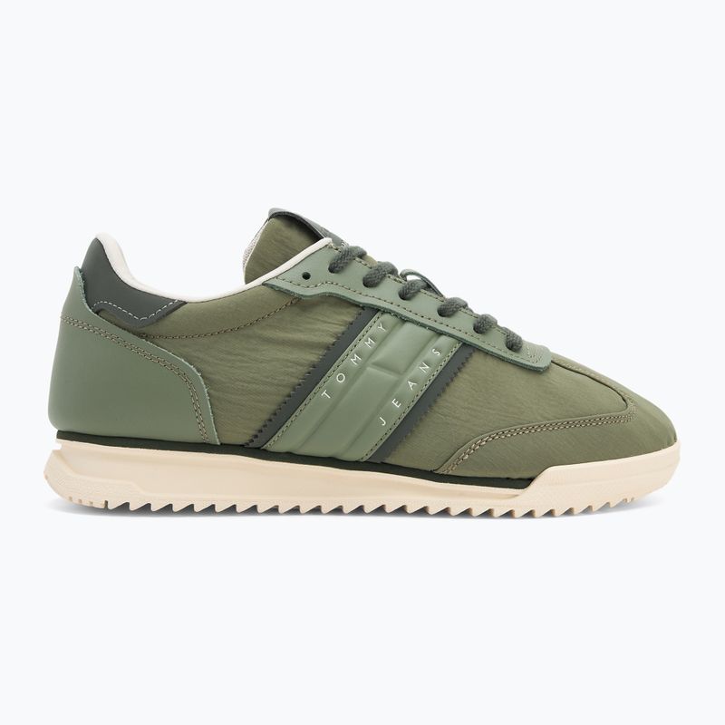 Pánske topánky Tommy Jeans Runner Cleated Mix Material aruba green 2
