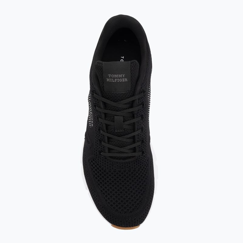Pánske topánky Tommy Hilfiger Comfort Run Knit black 5