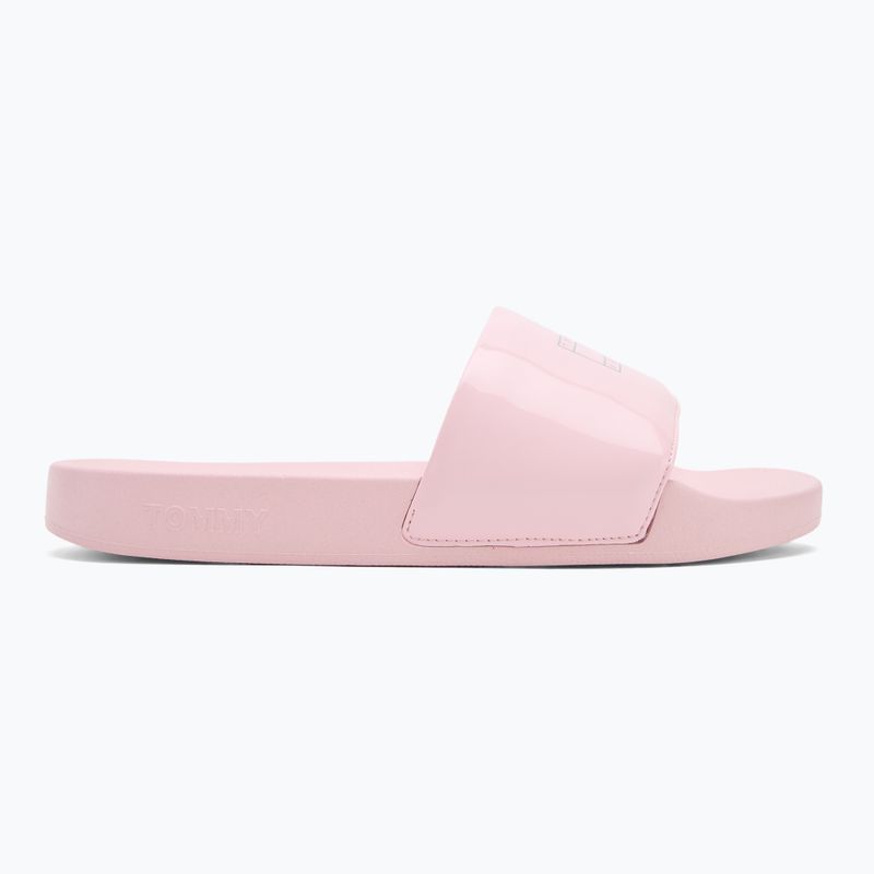 Dámske šľapky Tommy Hilfiger Flag Pool Slide Patent misty pink 2