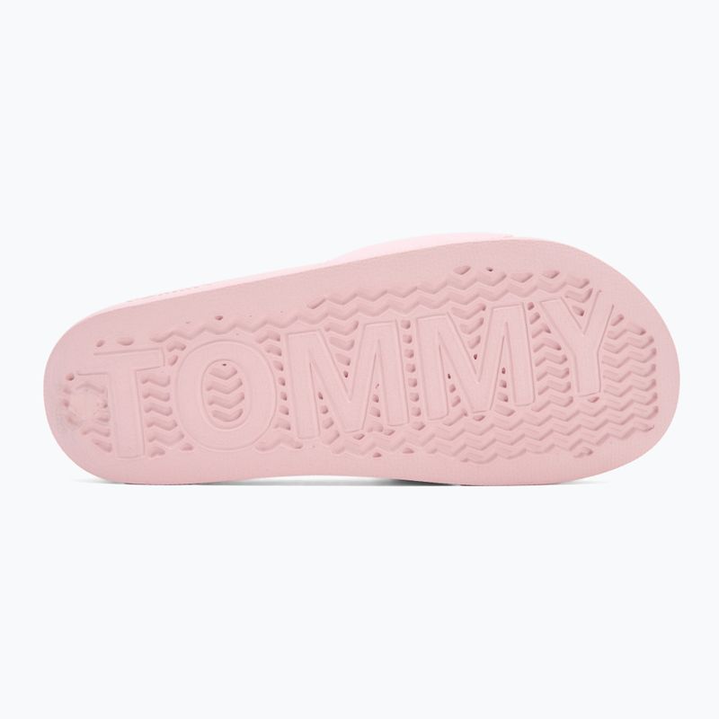 Dámske šľapky Tommy Hilfiger Flag Pool Slide Patent misty pink 4