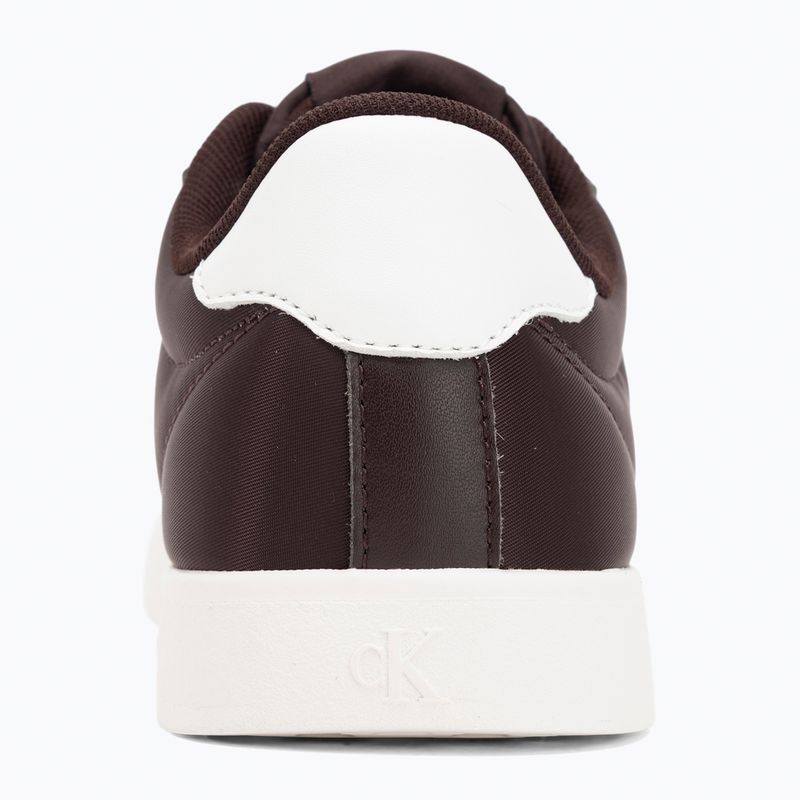 Dámske topánky Calvin Klein YW0YW01781 3 Cupsole Laceup PU MG burgundy/bright white 6