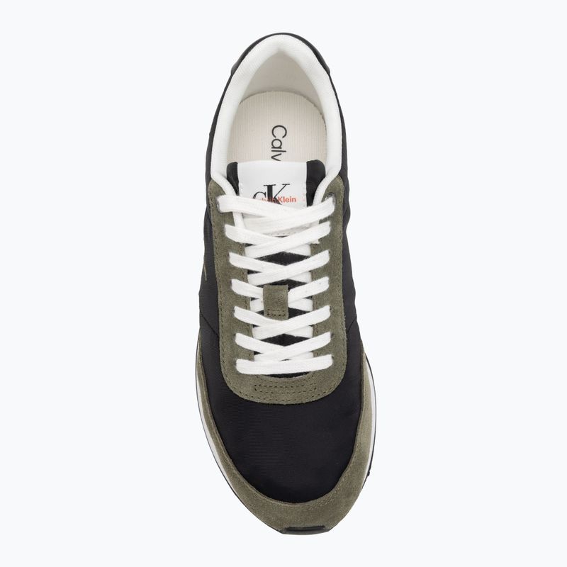 Pánske topánky Calvin Klein YM0YM01361 Retro Runner Essential MIX MAT black/capers/bright white 5