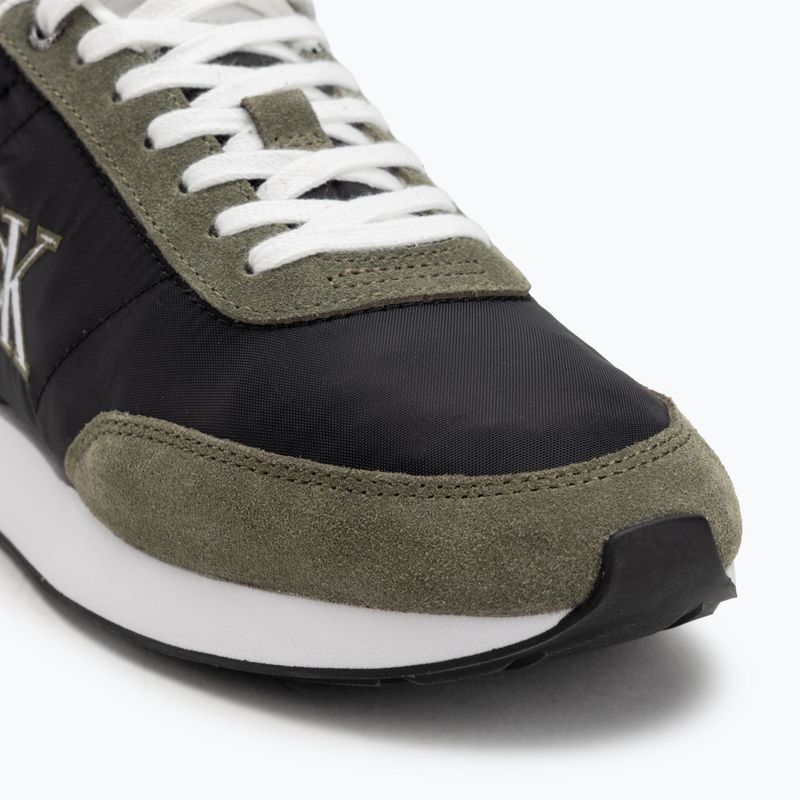 Pánske topánky Calvin Klein YM0YM01361 Retro Runner Essential MIX MAT black/capers/bright white 7