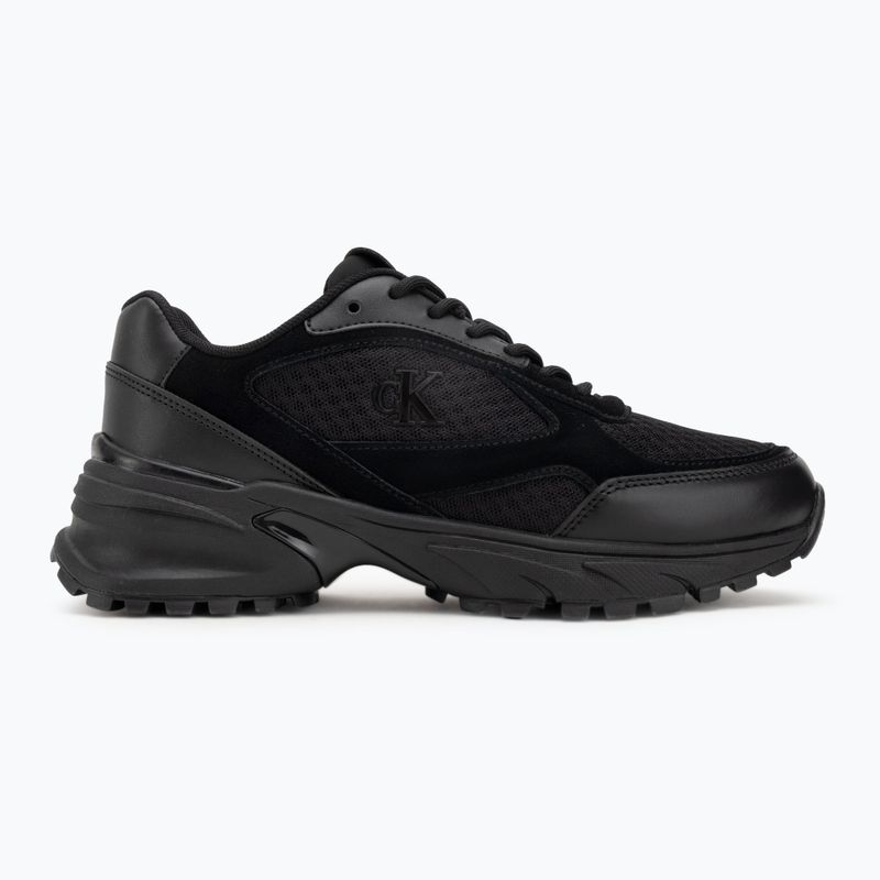 Dámske topánky Calvin Klein YW0YW01994 Hike Runner Mesh Mix triple black 2