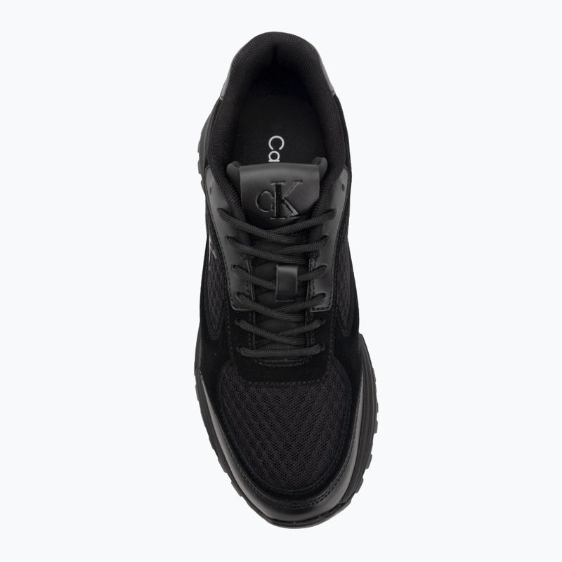 Dámske topánky Calvin Klein YW0YW01994 Hike Runner Mesh Mix triple black 5