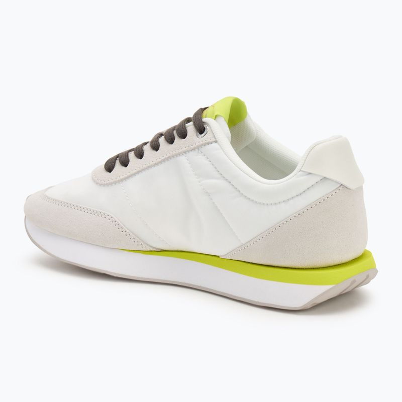 Dámske topánky Calvin Klein YW0YW01990 Retro Runner Lace Up Nylon MG white/evening primrose/lily white 3